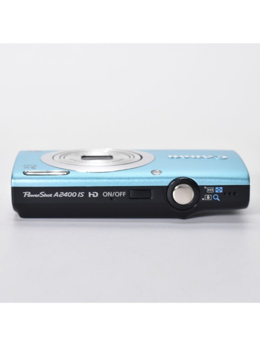 Canon PowerShot A2400 IS 16.0MP Digital Camera Blue 5x Opt Zoom 64GB SD Bundle - Picture 9 of 16
